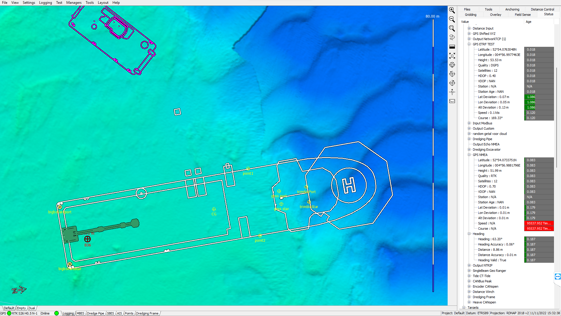 Zrzut ekranu z oprogramowania Viking 1